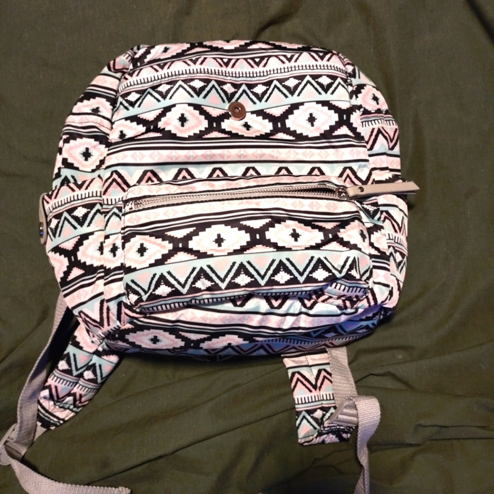 time  and tru graphic backpack